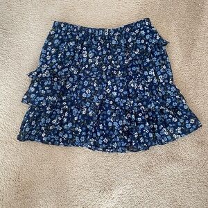 Women’s Flower Blue Ruffle Skirt - Michael Kors - US M
